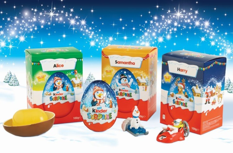 Ferrero-Kinder-Christmas-Personalized-packaging