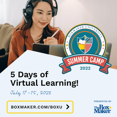 BoxU Summer Camp Social Post