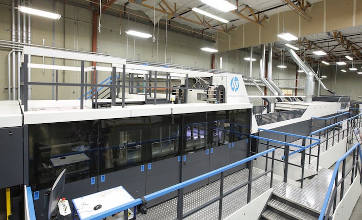 HP PageWide C500 press