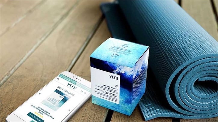 Yuni beauty connected packaging