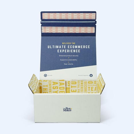 Ecommerce Shipping Box with Tape Seal