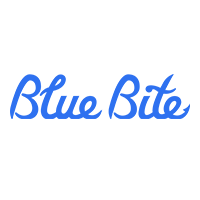 Blue Bite Icon