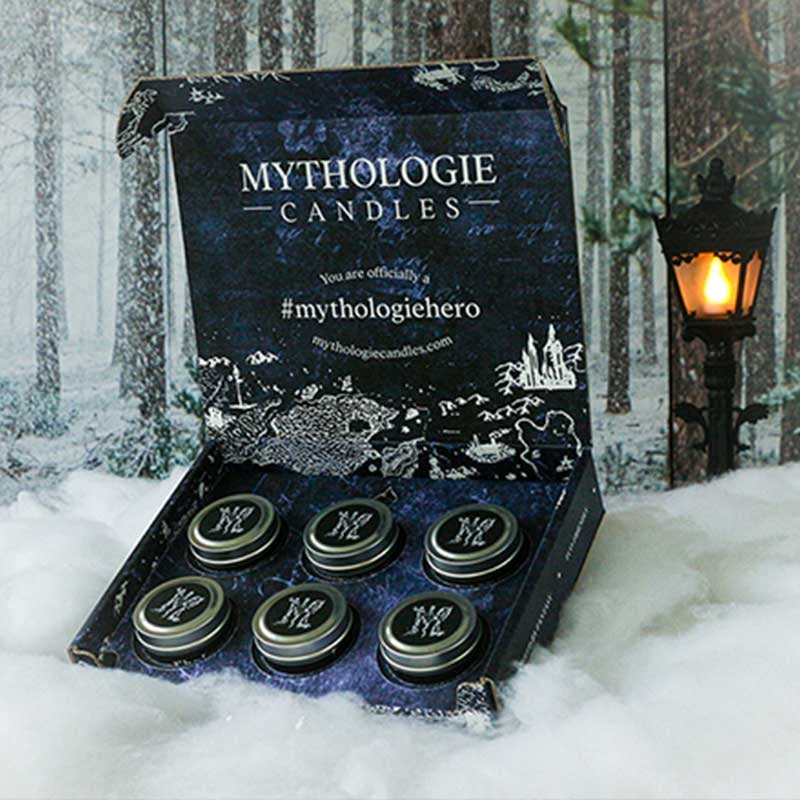 Mythologies Candles Case Study — The BoxMaker