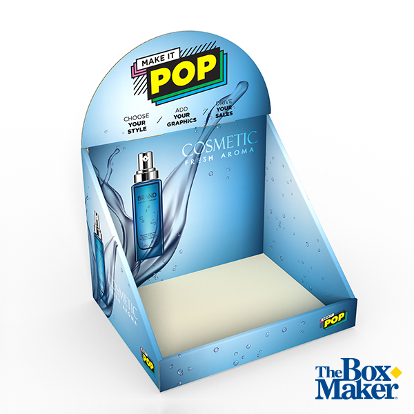 8 inch counter display circular header