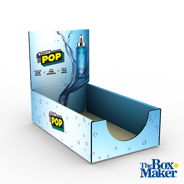 compact counter display