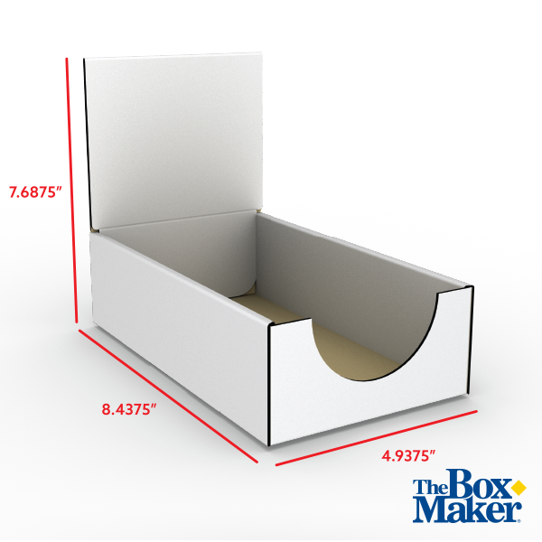 compact counter display plain