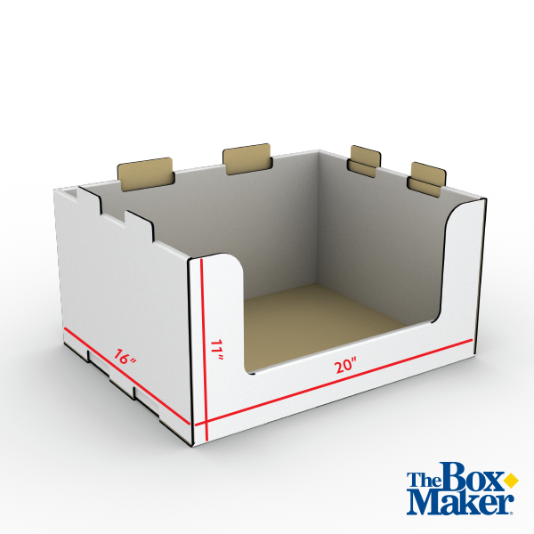 RDP006 Stacking Product Display Tray Plain