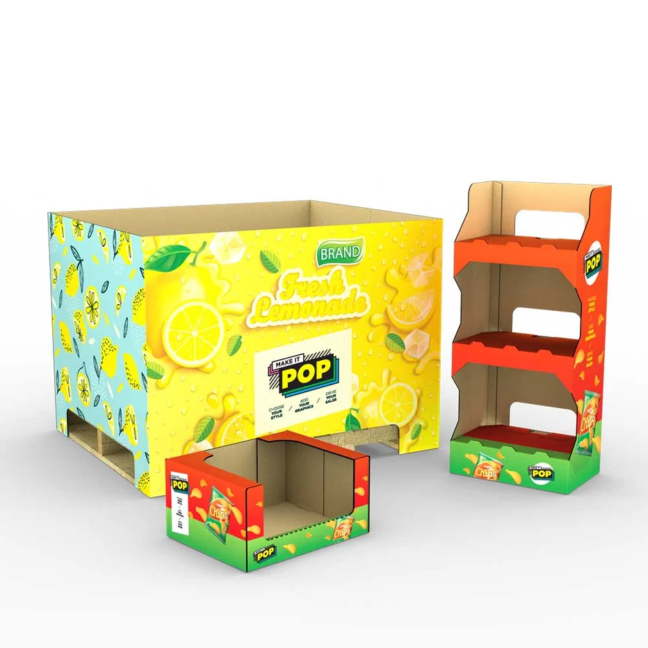 corrugated POP displays