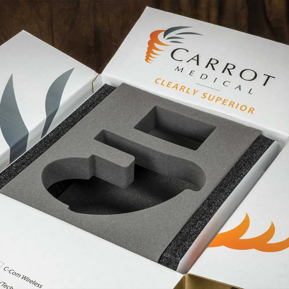 carrot medical custom foam