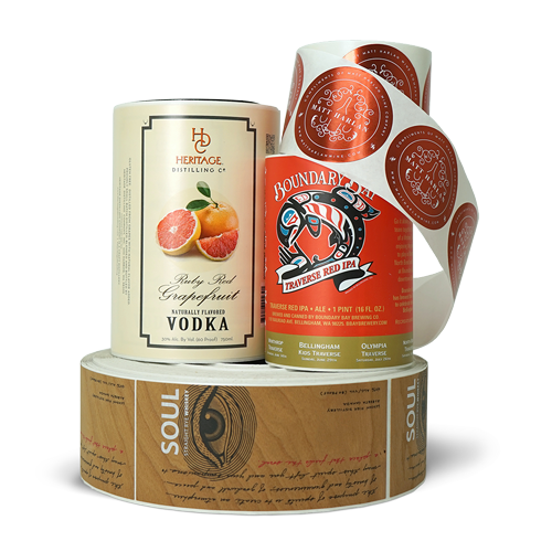 custom printed labels