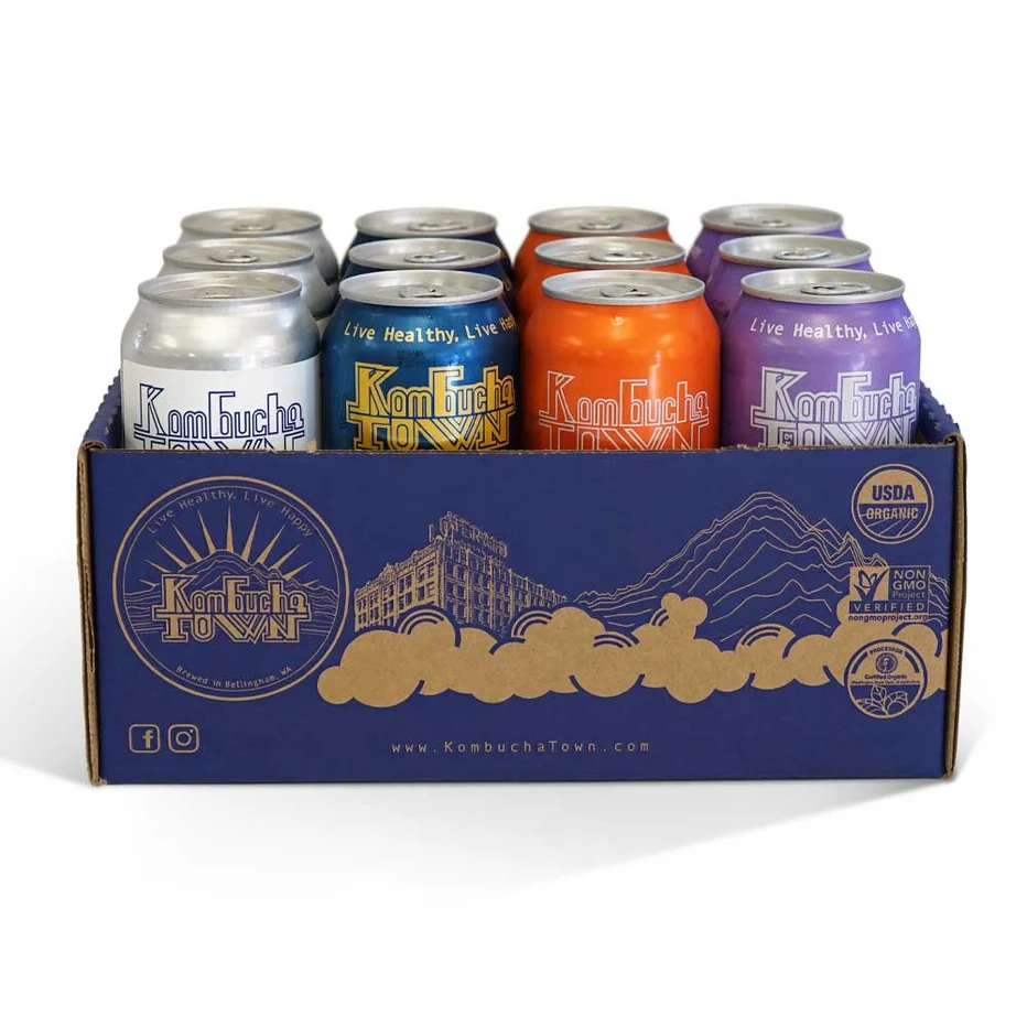 kombucha town packaging
