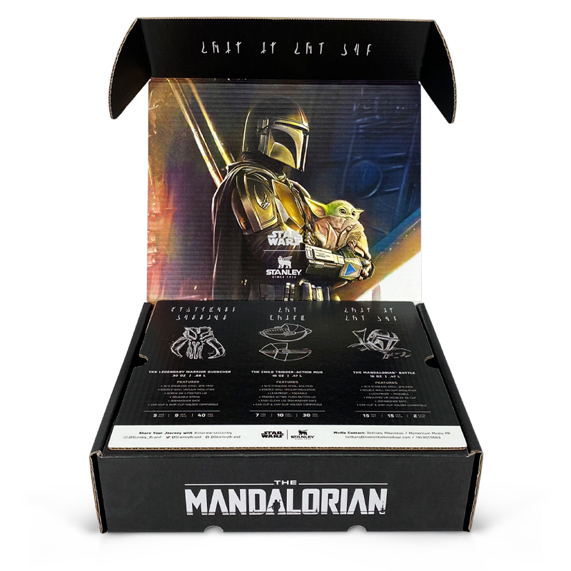 mandalorian box opened